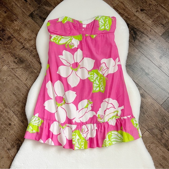 Lilly Pulitzer Dresses Lilly Pulitzer Blair Printed Silk Dress